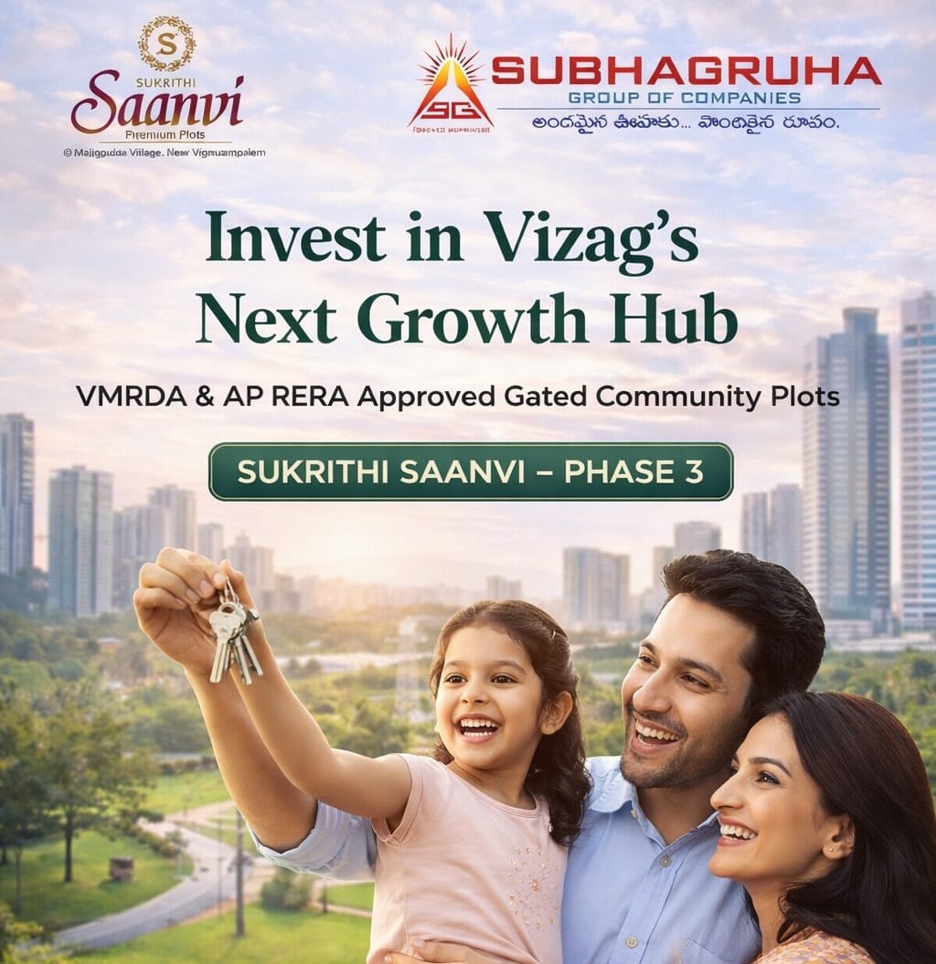 Subhagruha Saanvi Plots in Vizag