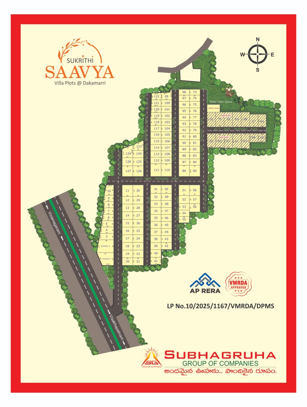 Sukrithi Saavya layout plan