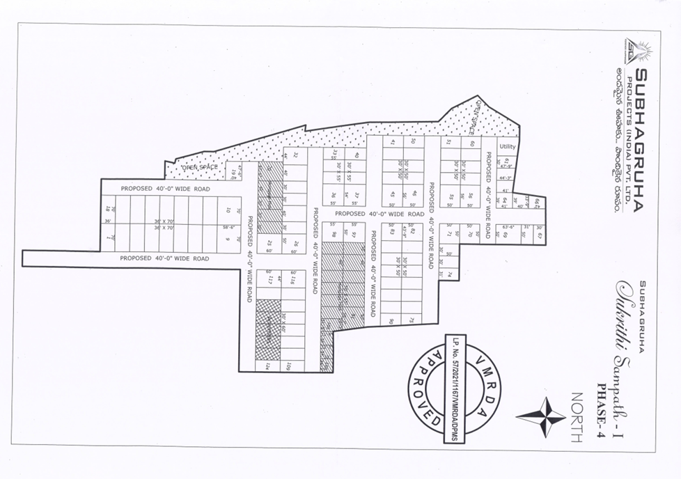Sukrithi Sampath Phase 3 - 4 - 5 layout plan