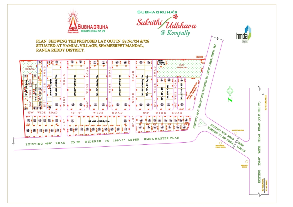 Sukrithi Udbhava layout plan