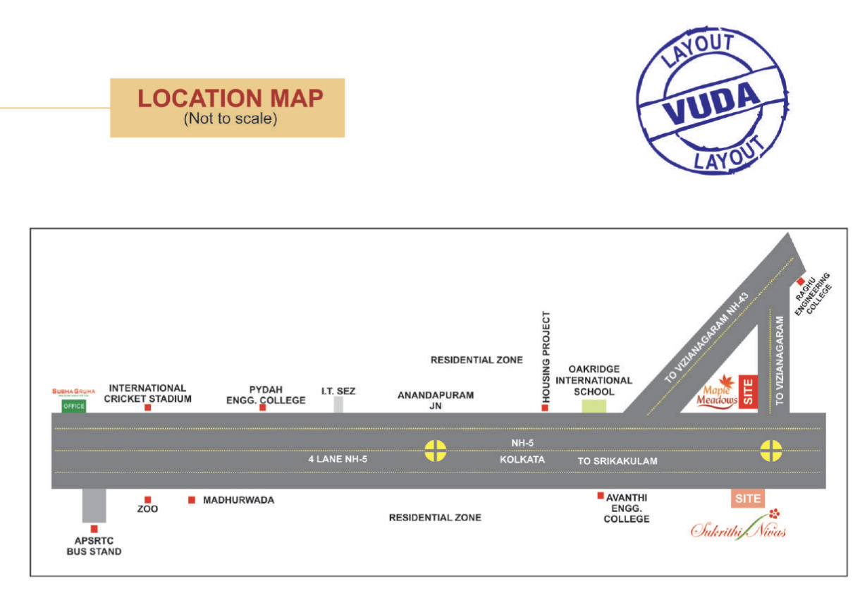 Maple Meadows layout plan