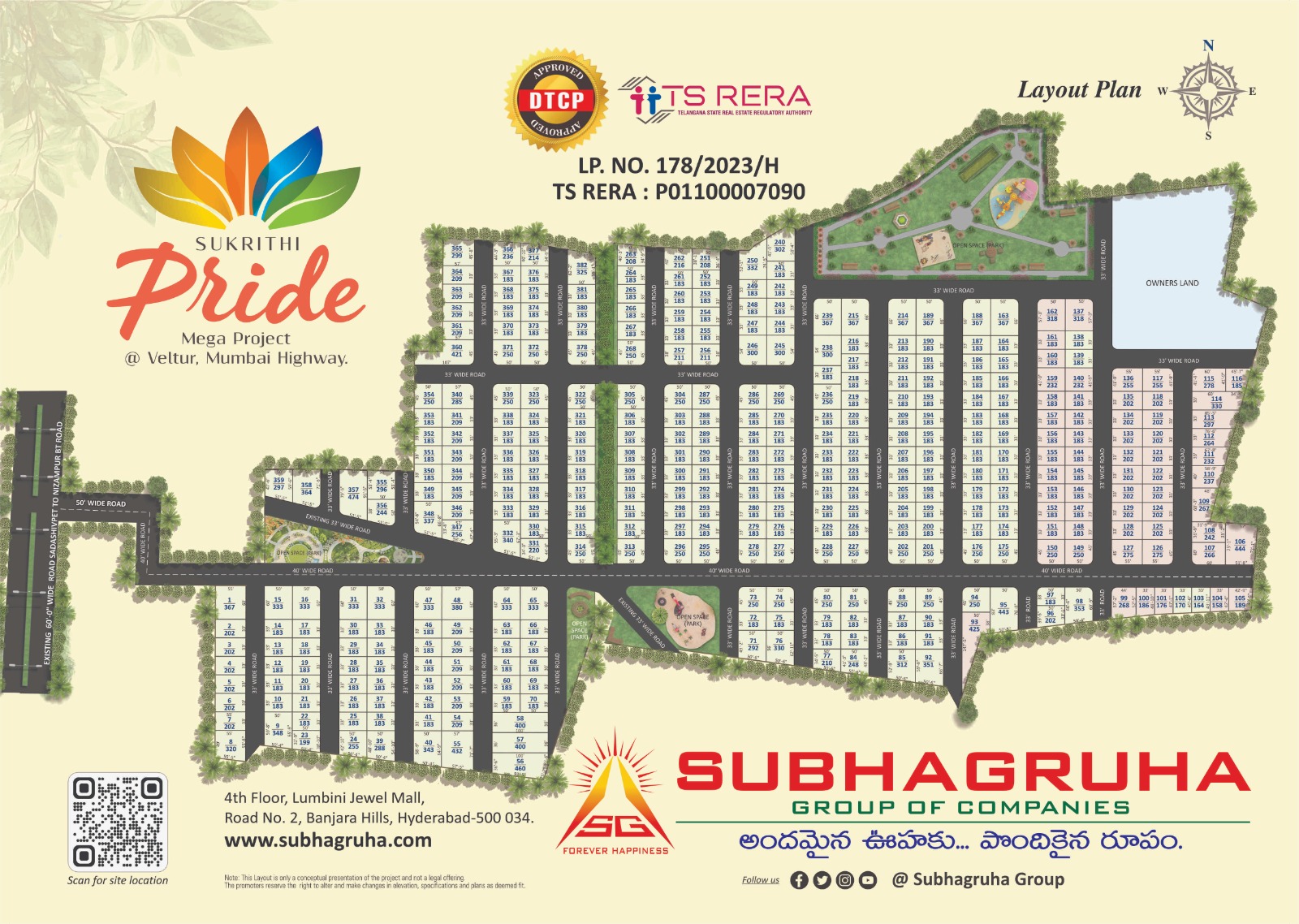 Sukrithi Pride layout plan