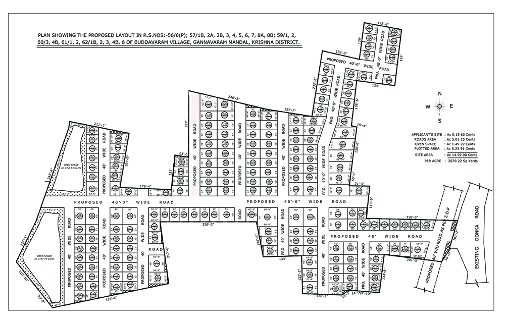 Sukrithi Pravaraa layout plan