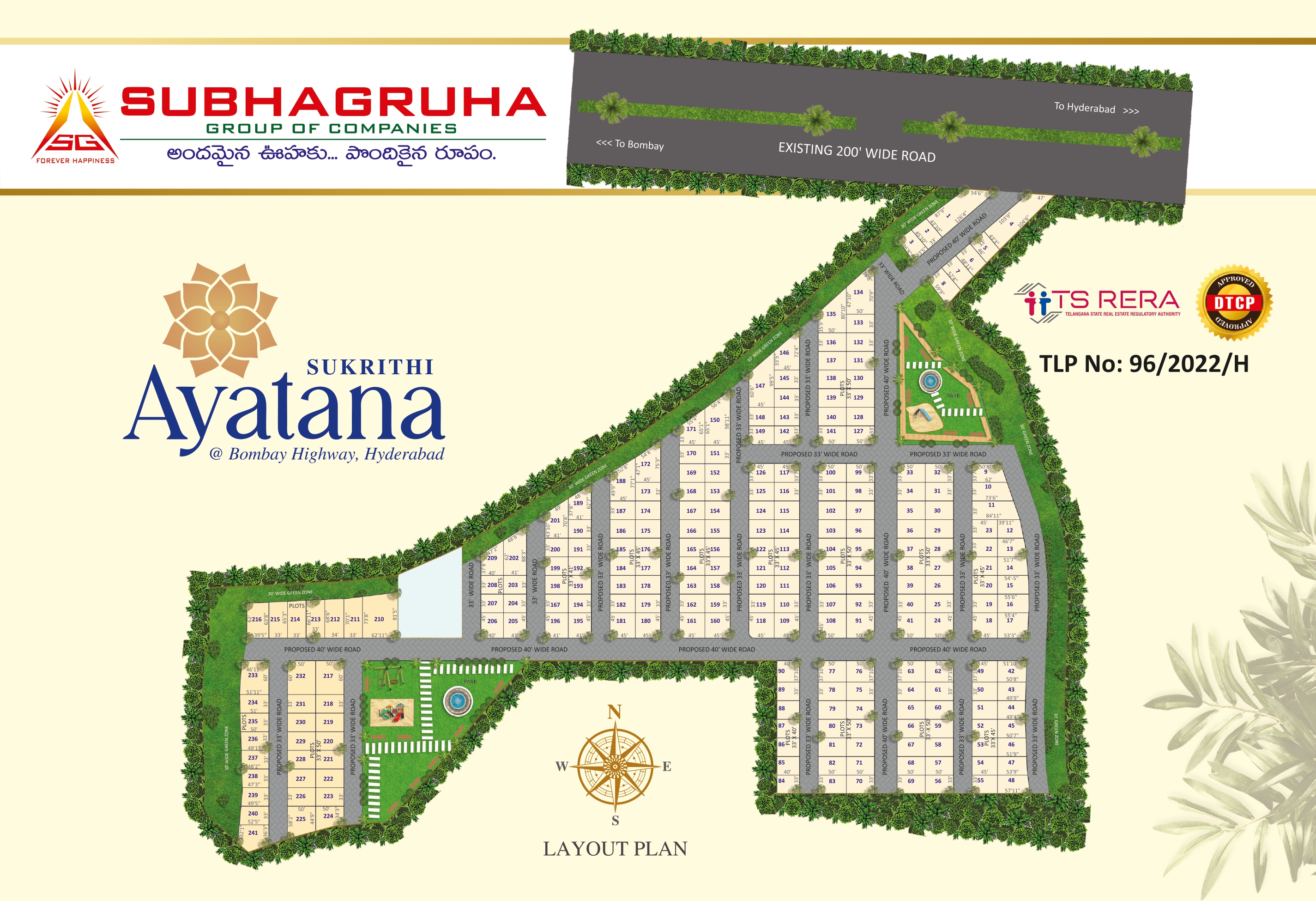 Subhagruha Sukrithi Ayatana layout plan