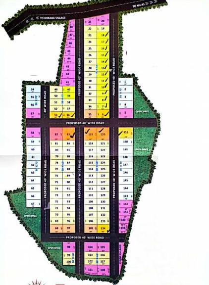 Sukrithi Srujana layout plan
