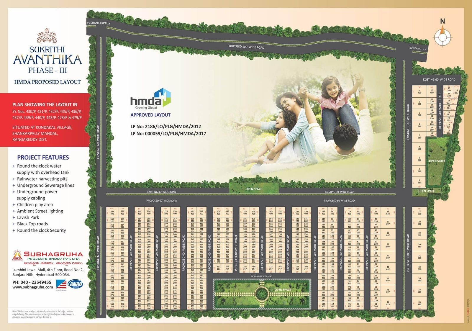 Sukrithi Avanthika layout plan