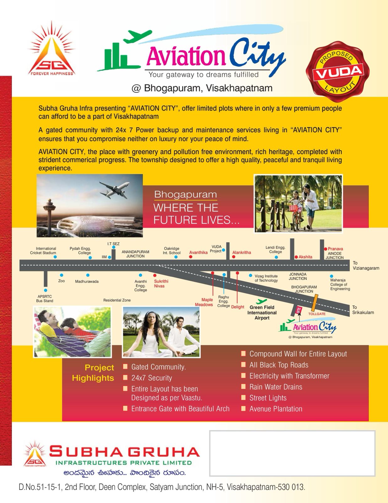 Sukrithi Aviation City location highlights