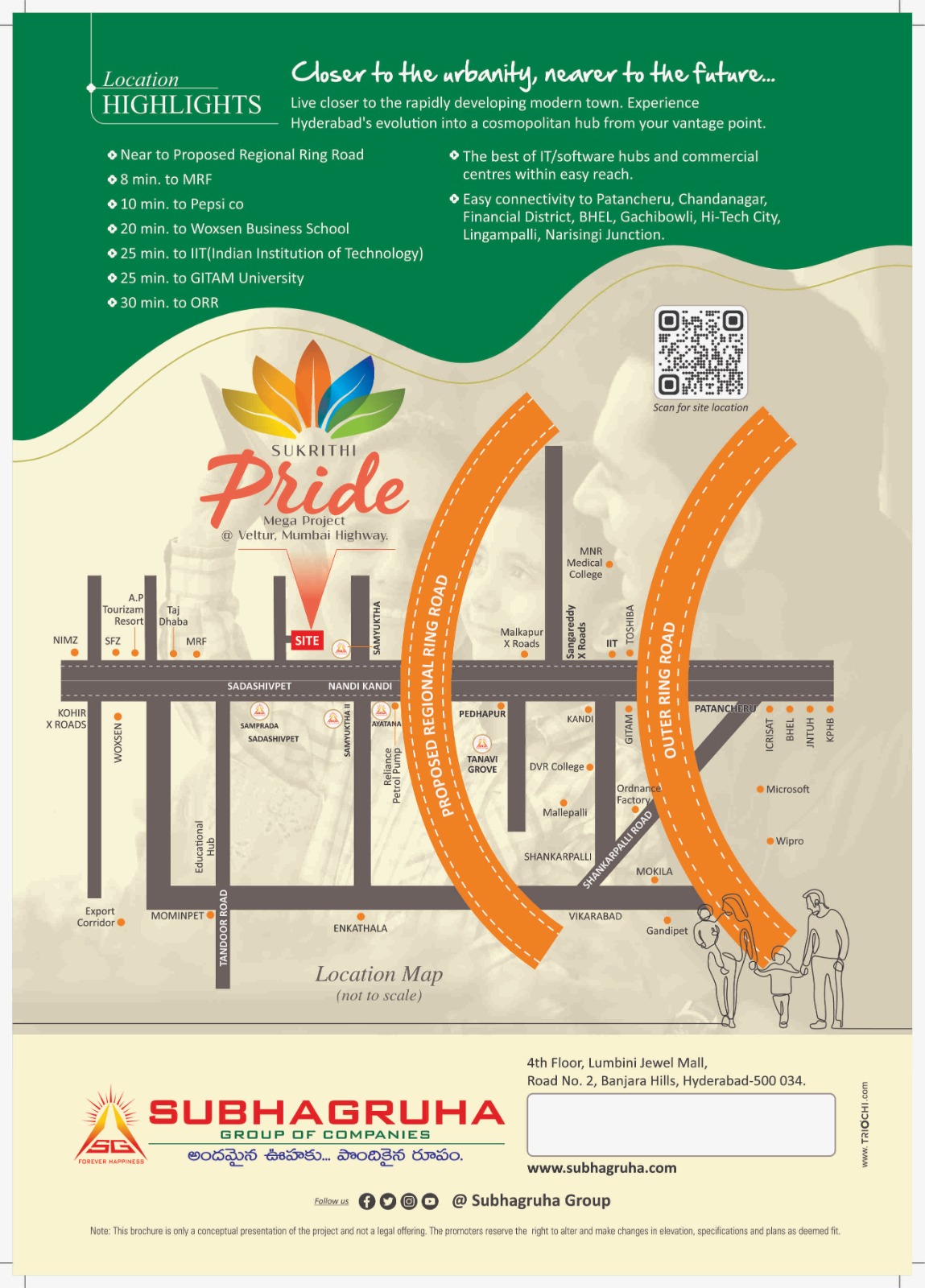 Sukrithi Pride location highlights
