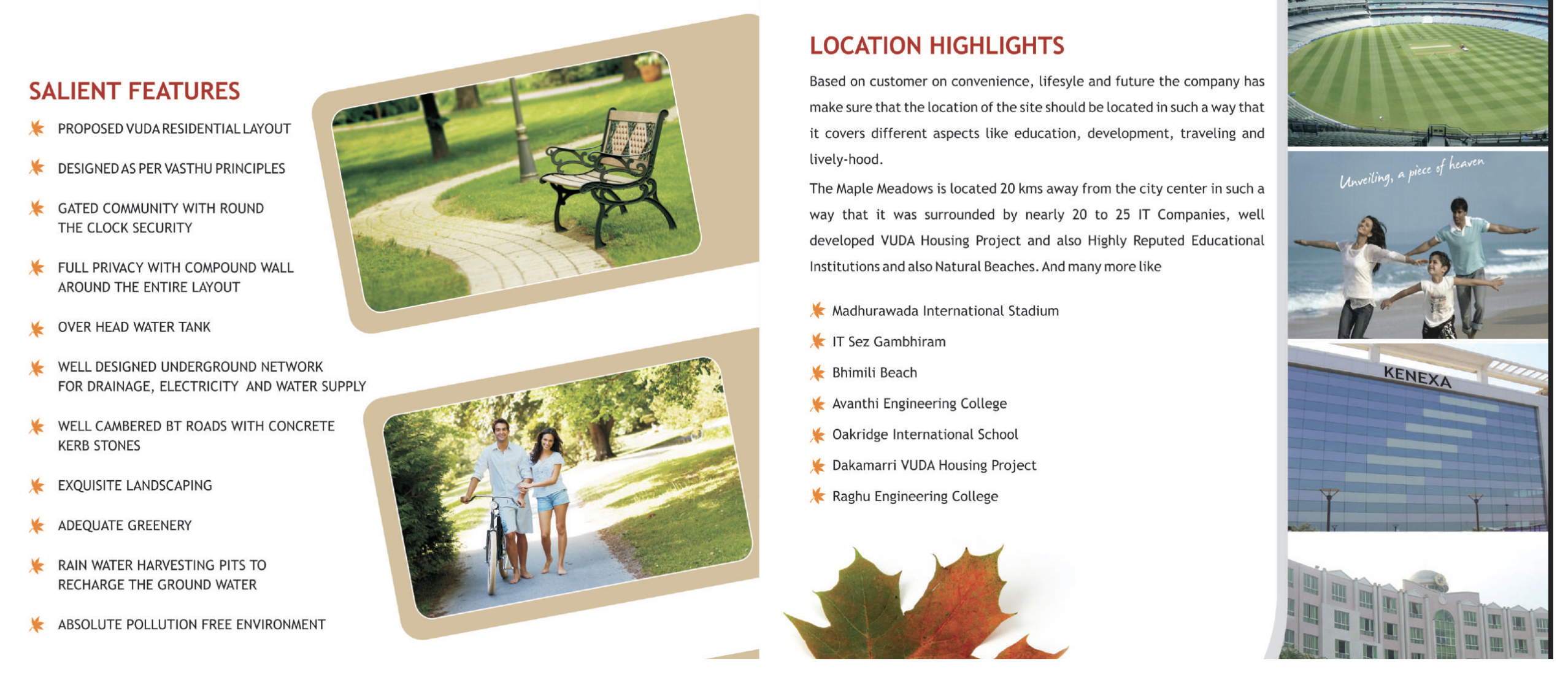 Maple Meadows location highlights