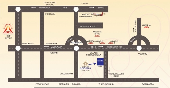 Sukrithi Anvika Phase 2 location highlights