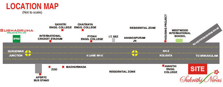 Sukrithi Nivas Phase 1 location highlights